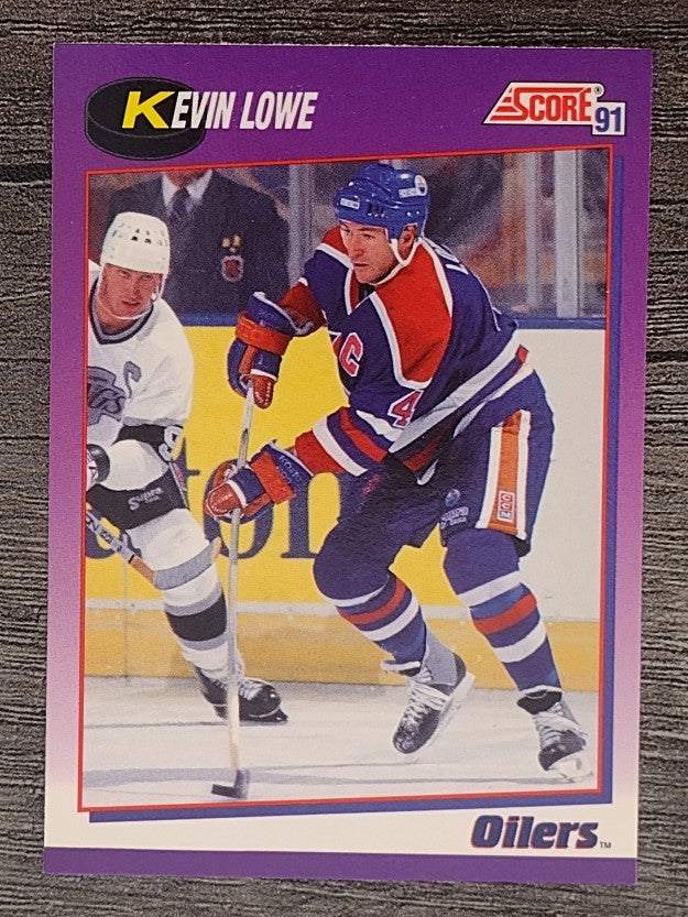 1991-92 Score American #109 Kevin Lowe