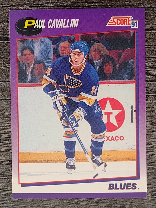 1991-92 Score American #107 Paul Cavallini