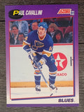 1991-92 Score American #107 Paul Cavallini