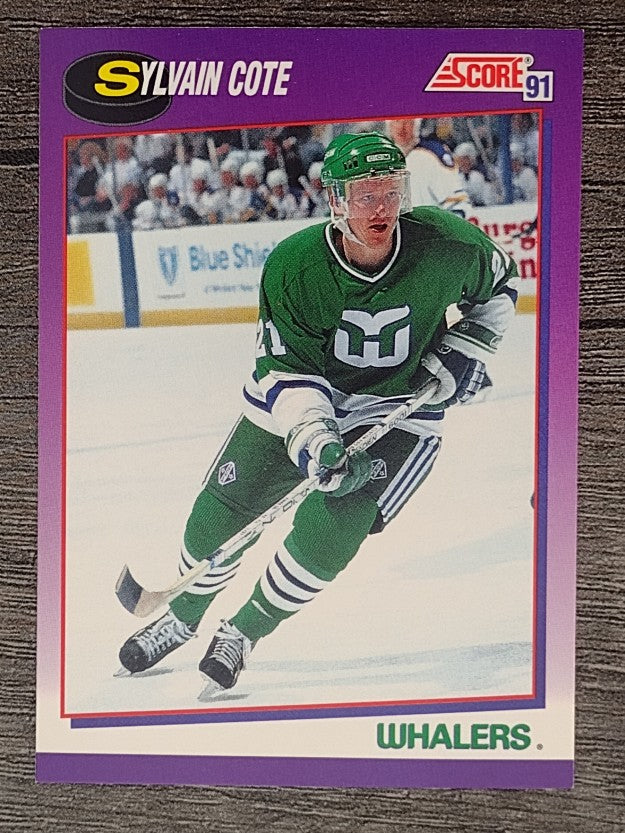1991-92 Score American #129 Sylvain Cote