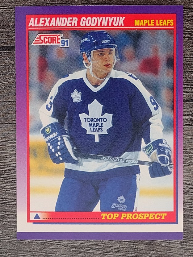 1991-92 Score American #391 Alexander Godynyuk TP