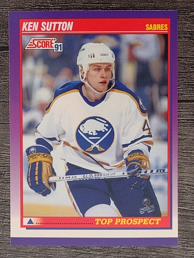 1991-92 Score American #393 Ken Sutton RC