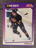1991-92 Score American #357 Dana Murzyn