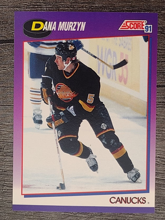 1991-92 Score American #357 Dana Murzyn