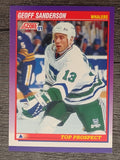 1991-92 Score American #324 Geoff Sanderson RC