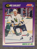 1991-92 Score American #365 Chris Dahlquist
