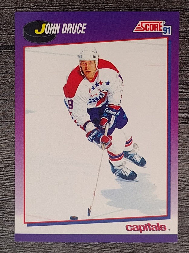 1991-92 Score American #180 John Druce