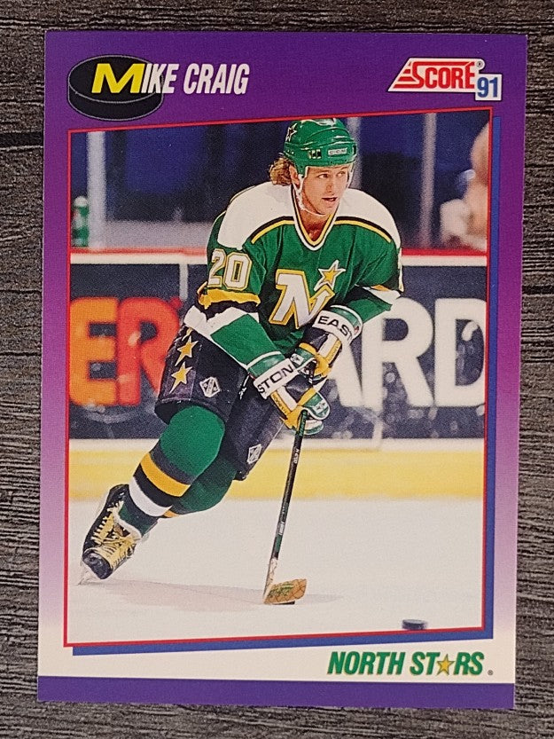 1991-92 Score American #181 Mike Craig