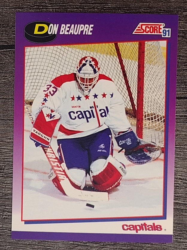 1991-92 Score American #185 Don Beaupre
