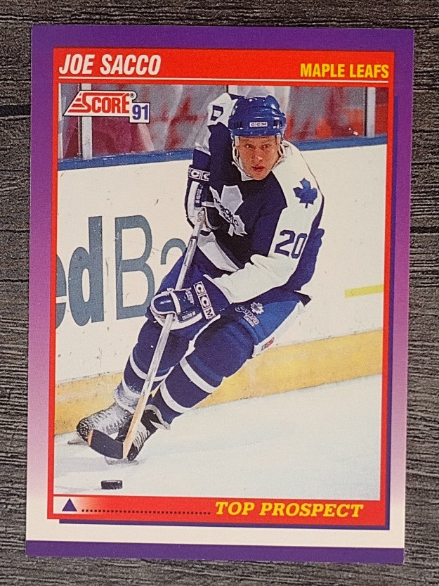 1991-92 Score American #319 Joe Sacco RC