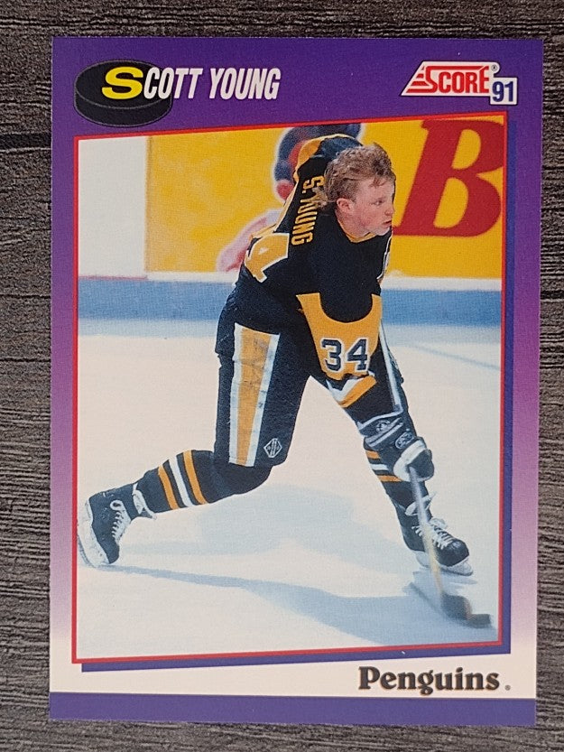 1991-92 Score American #287 Scott Young