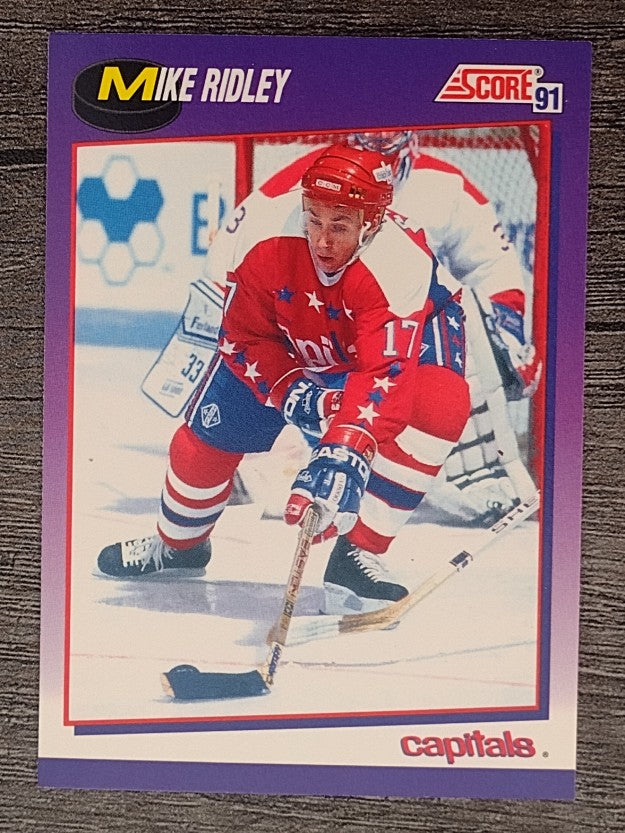 1991-92 Score American #283 Mike Ridley