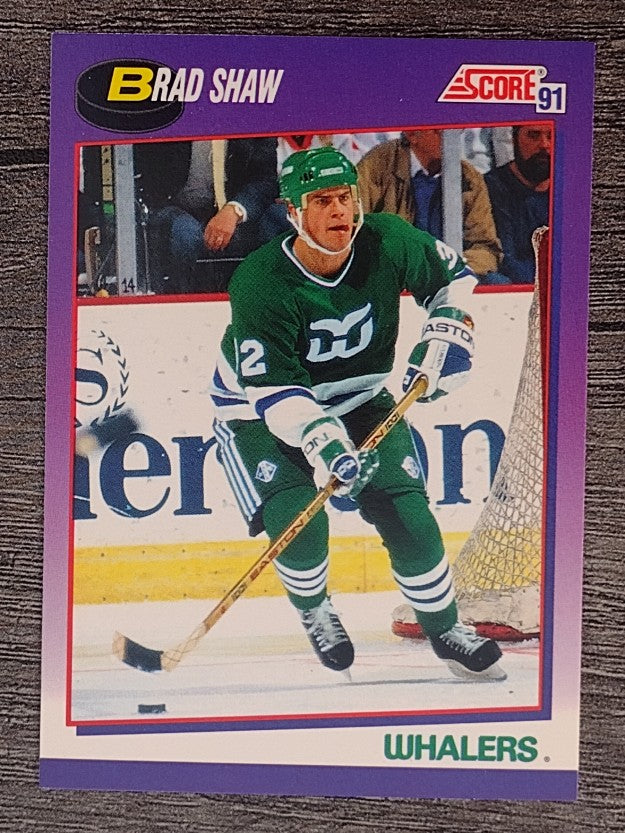 1991-92 Score American #289 Brad Shaw