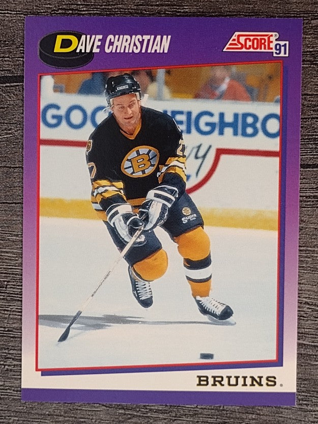 1991-92 Score American #292 Dave Christian
