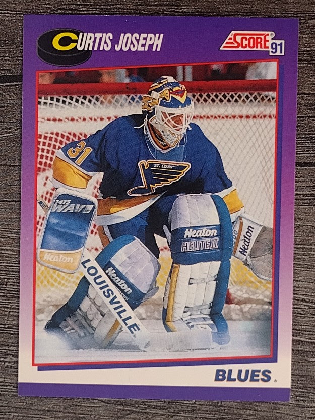1991-92 Score American #296 Curtis Joseph
