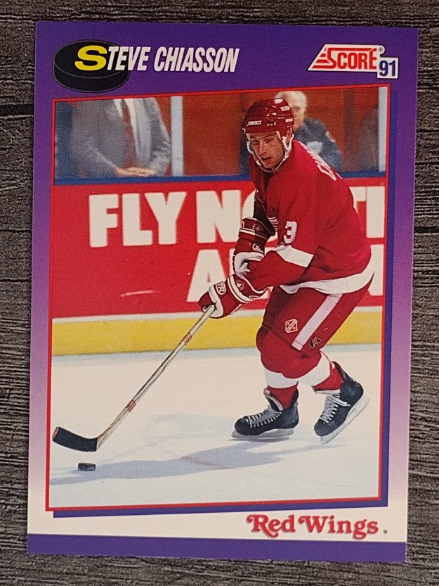 1991-92 Score American #293 Steve Chiasson