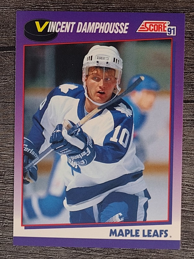 1991-92 Score American #300 Vincent Damphousse