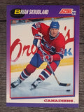 1991-92 Score American #294 Brian Skrudland