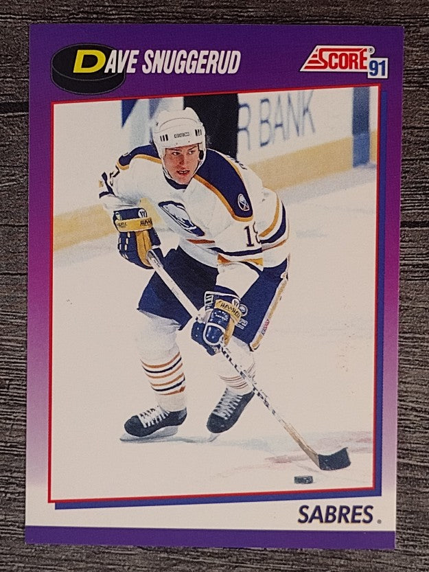1991-92 Score American #206 Dave Snuggerud