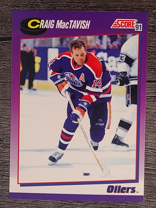 1991-92 Score American #202 Craig MacTavish