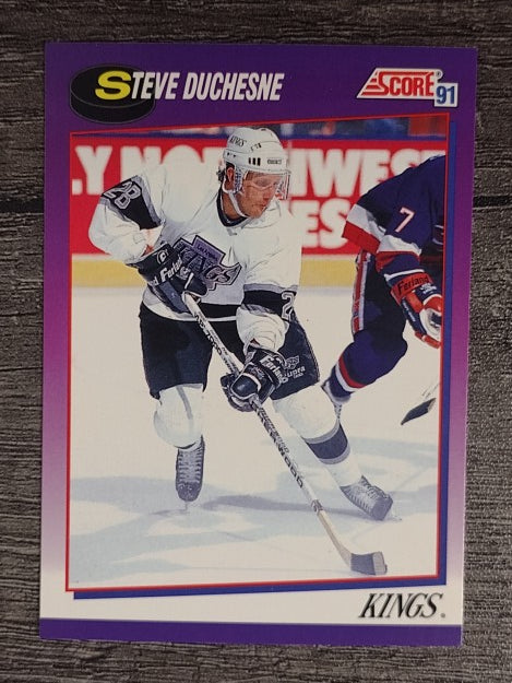 1991-92 Score American #205 Steve Duchesne