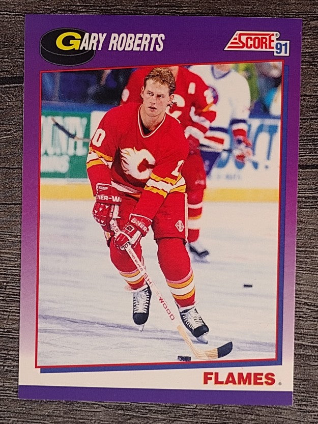 1991-92 Score American #199 Gary Roberts