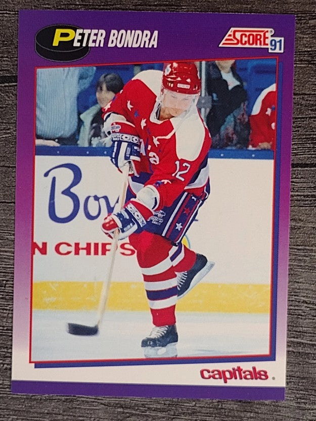 1991-92 Score American #216 Peter Bondra