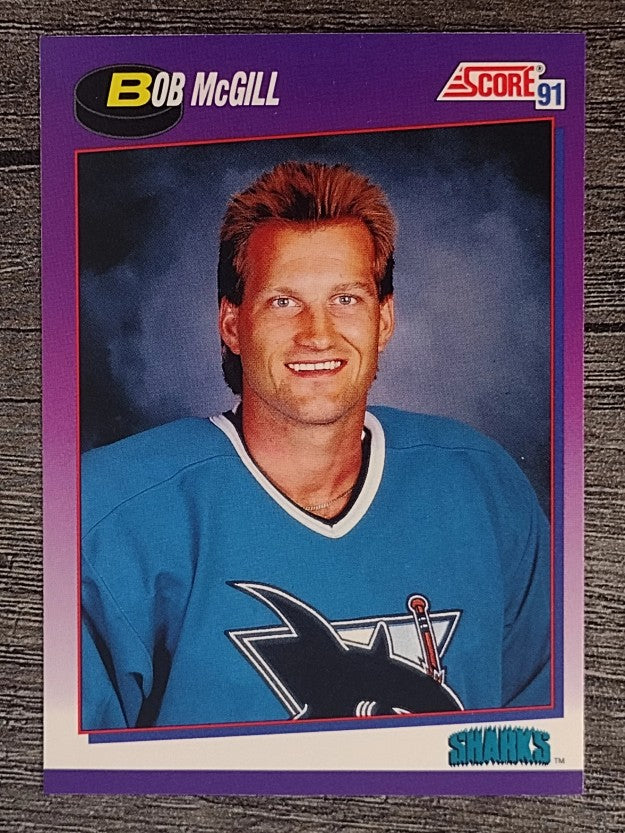 1991-92 Score American #368 Bob McGill
