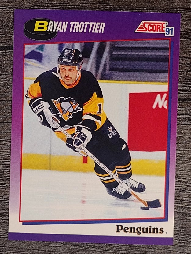 1991-92 Score American #229 Bryan Trottier
