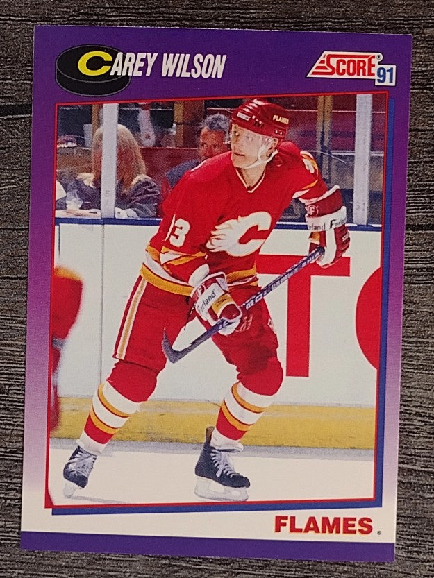 1991-92 Score American #227 Carey Wilson