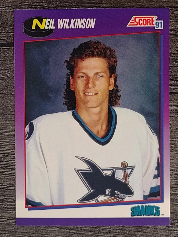 1991-92 Score American #369 Neil Wilkinson