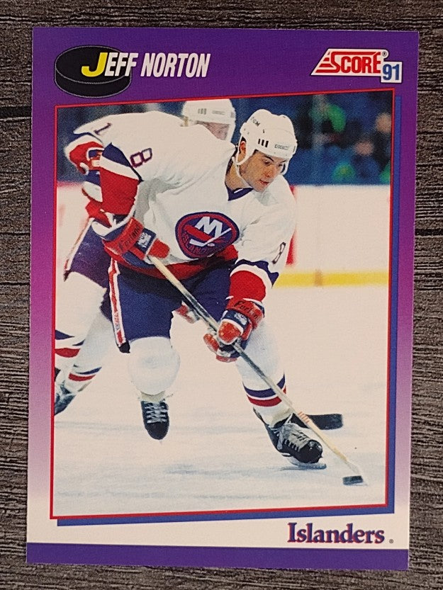 1991-92 Score American #222 Jeff Norton