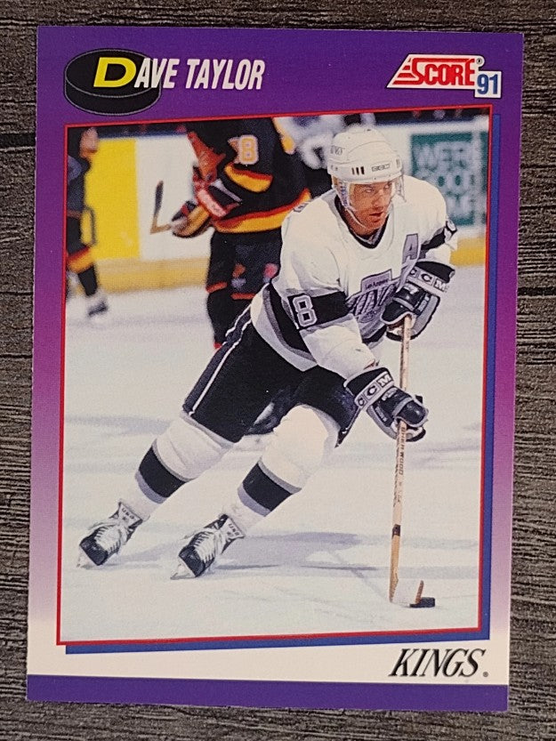 1991-92 Score American #214 Dave Taylor
