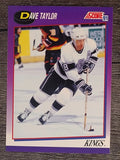 1991-92 Score American #214 Dave Taylor