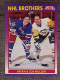1991-92 Score American #379 The Mullen Brothers/Brian Mullen/Joe Mullen