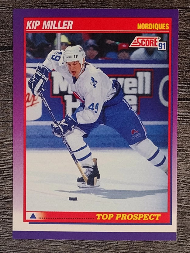 1991-92 Score American #384 Kip Miller TP