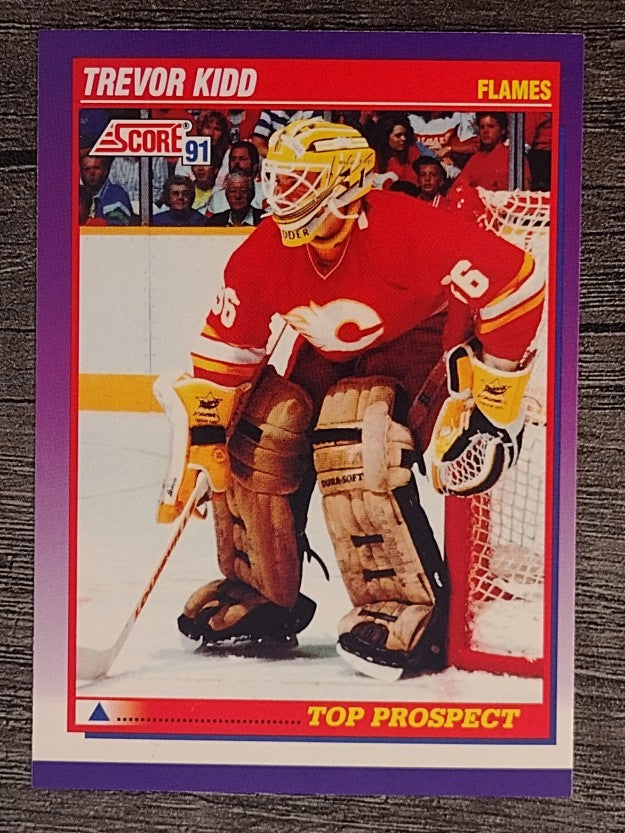 1991-92 Score American #381 Trevor Kidd TP