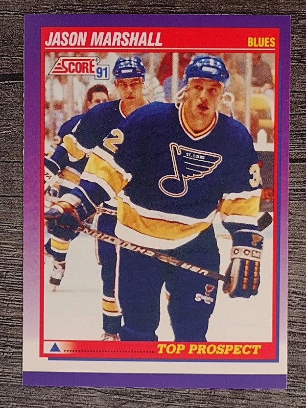 1991-92 Score American #388 Jason Marshall TP