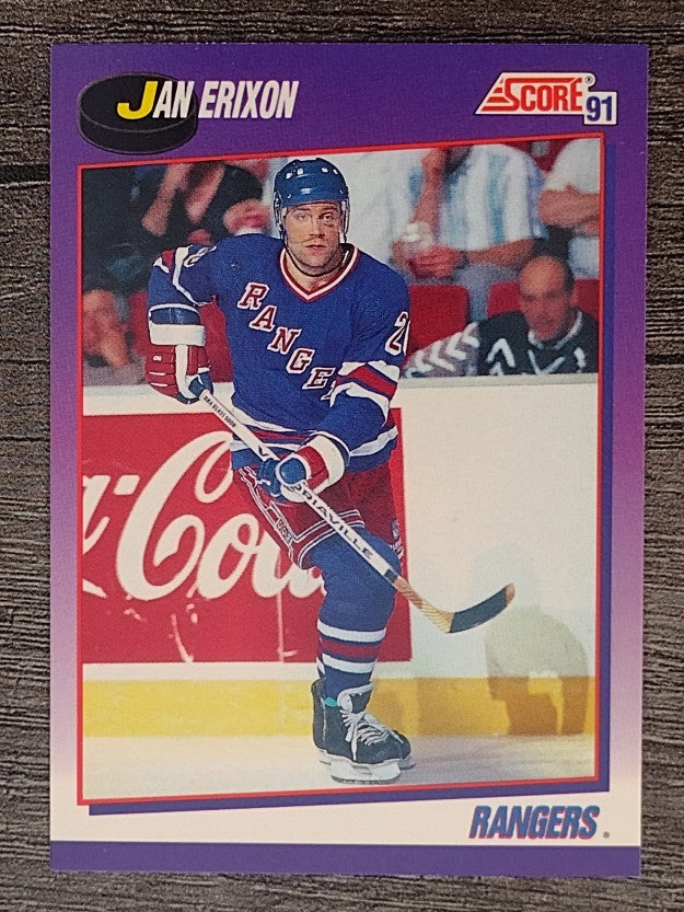 1991-92 Score American #264 Jan Erixon