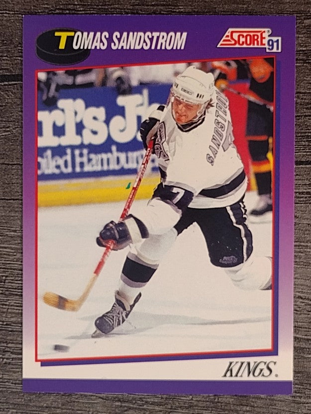 1991-92 Score American #270 Tomas Sandstrom