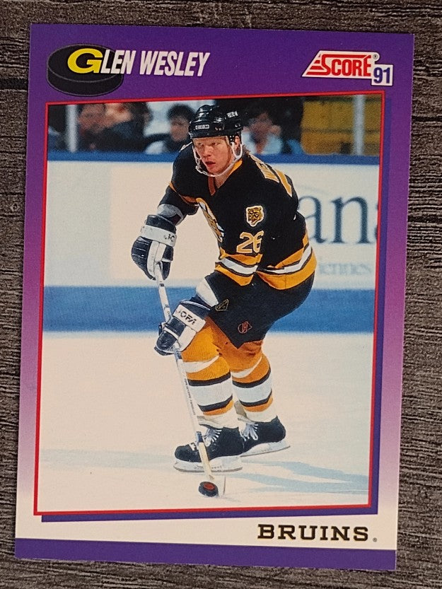 1991-92 Score American #273 Glen Wesley