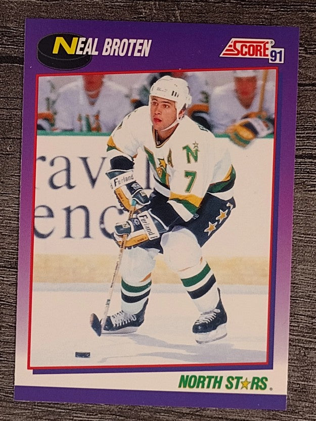 1991-92 Score American #280 Neal Broten