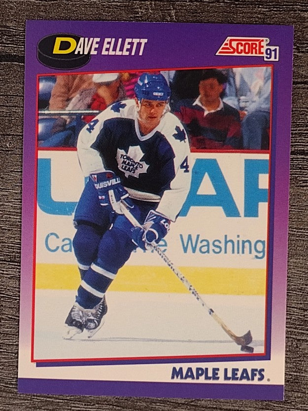 1991-92 Score American #275 Dave Ellett