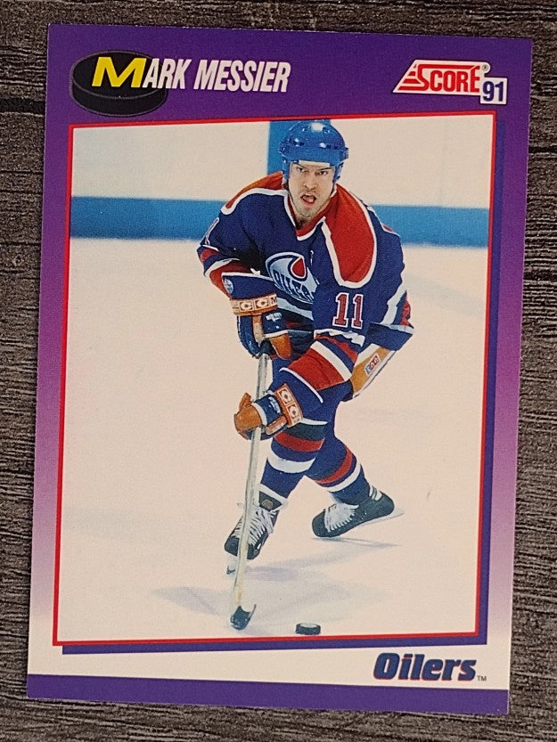 1991-92 Score American #285 Mark Messier