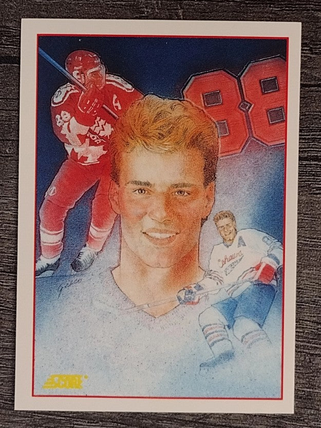 1991-92 Score American #354 Eric Lindros ART