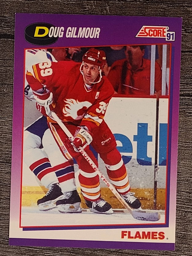 1991-92 Score American #218 Doug Gilmour
