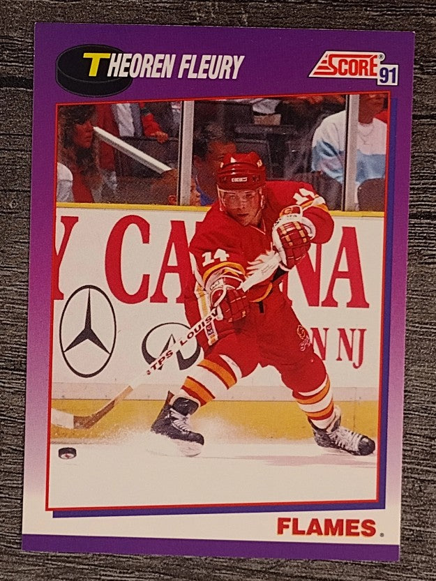 1991-92 Score American #226 Theo Fleury