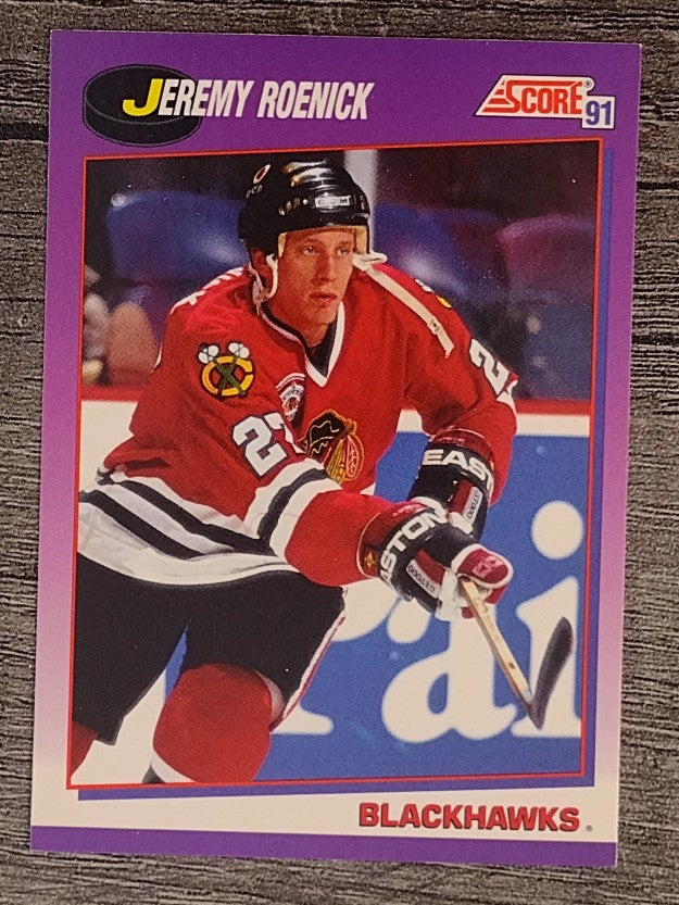 1991-92 Score American #220 Jeremy Roenick