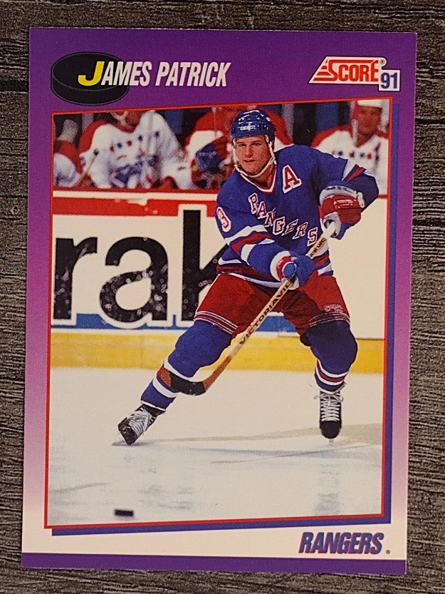1991-92 Score American #230 James Patrick