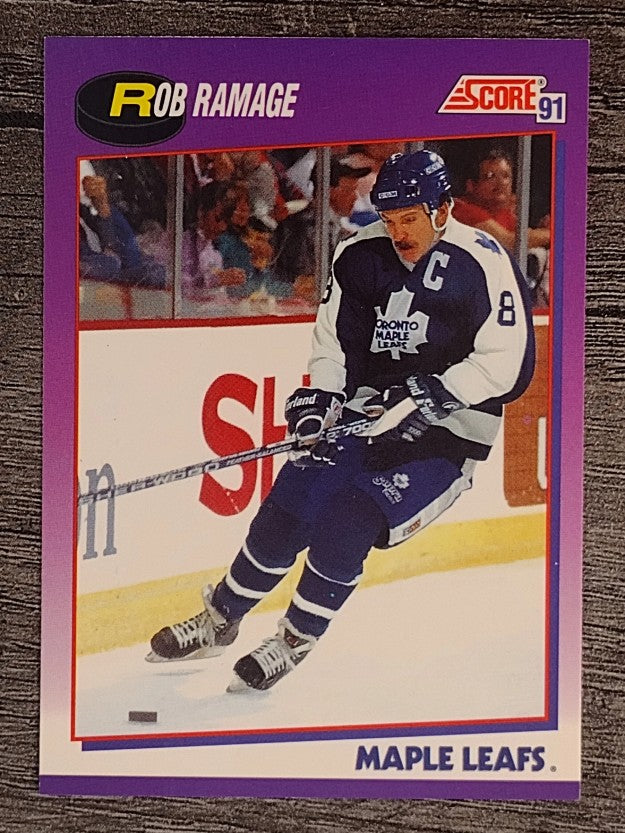 1991-92 Score American #233 Rob Ramage